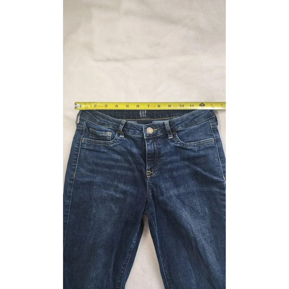 Gap Kids Girls Stretch Super Skinny Jeans Dark Wash Denim Size 14